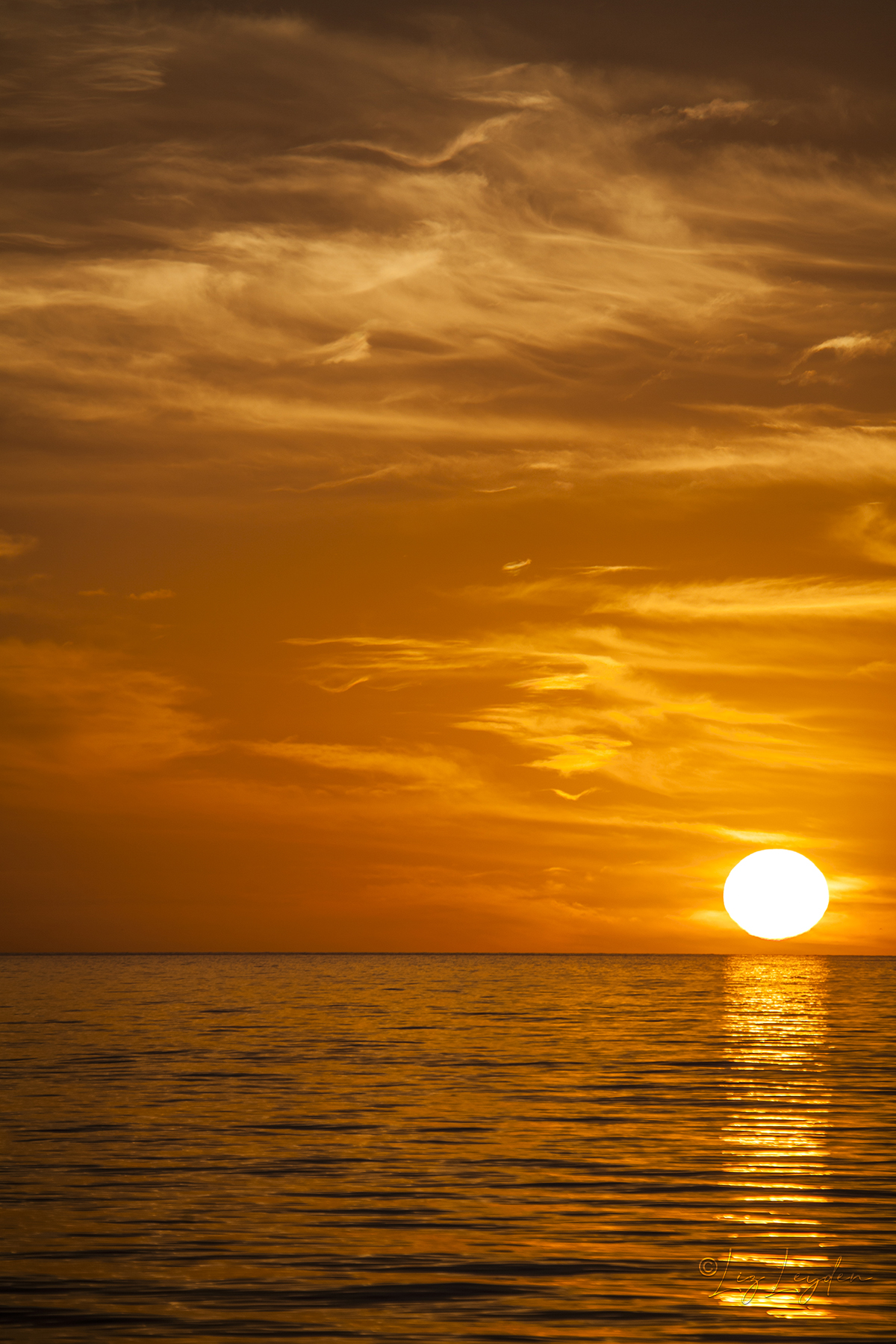 Sunrise over the Sea of Cortez