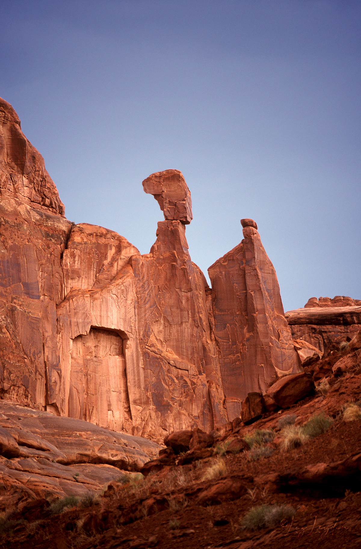 Sandstone rock, Arches National Park