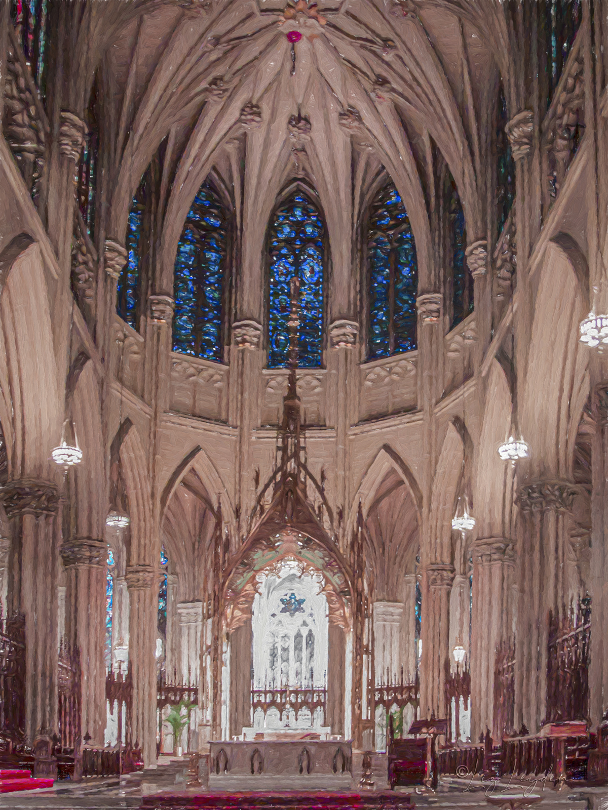 St Patricks Cathedral, New York; interior