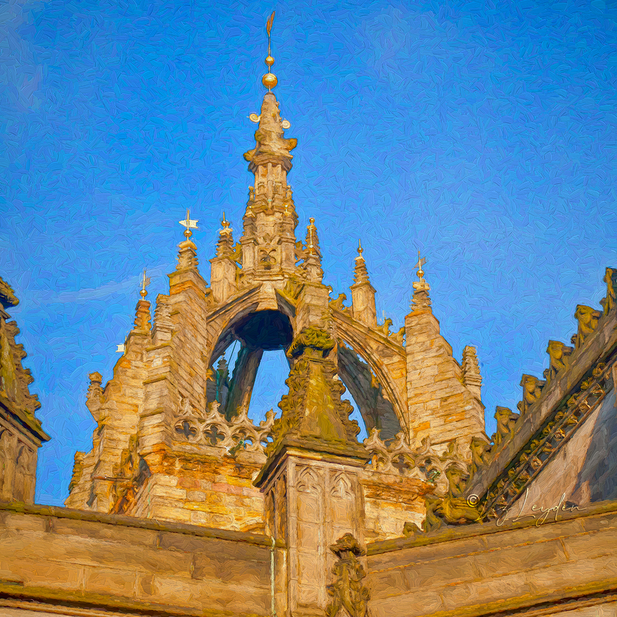 The Crown Spire of St Giles' Cathedral, Edinburgh